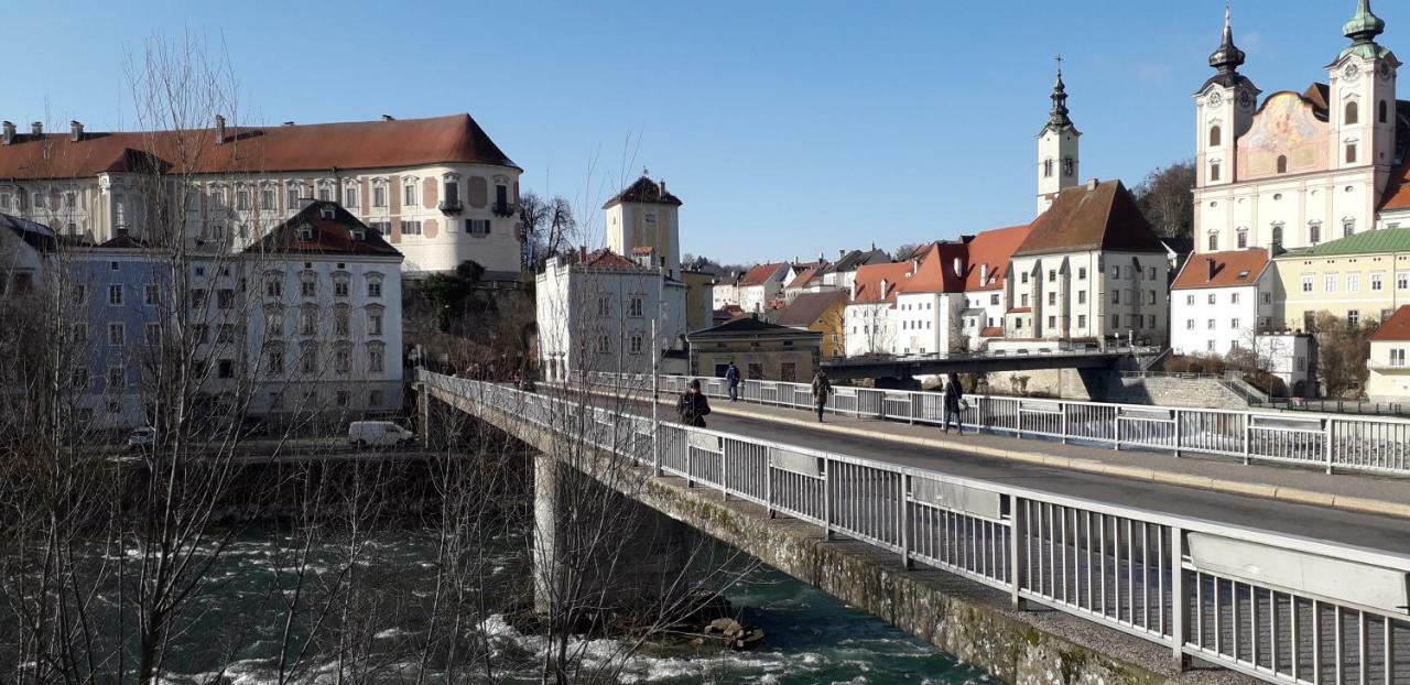 Apartment Ap 1 Im Zentrum Steyr, Bestrooms Eu ภายนอก รูปภาพ
