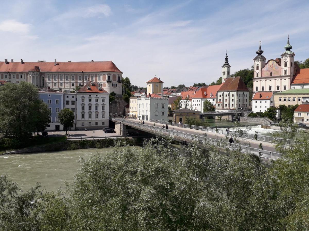 Apartment Ap 1 Im Zentrum Steyr, Bestrooms Eu ภายนอก รูปภาพ